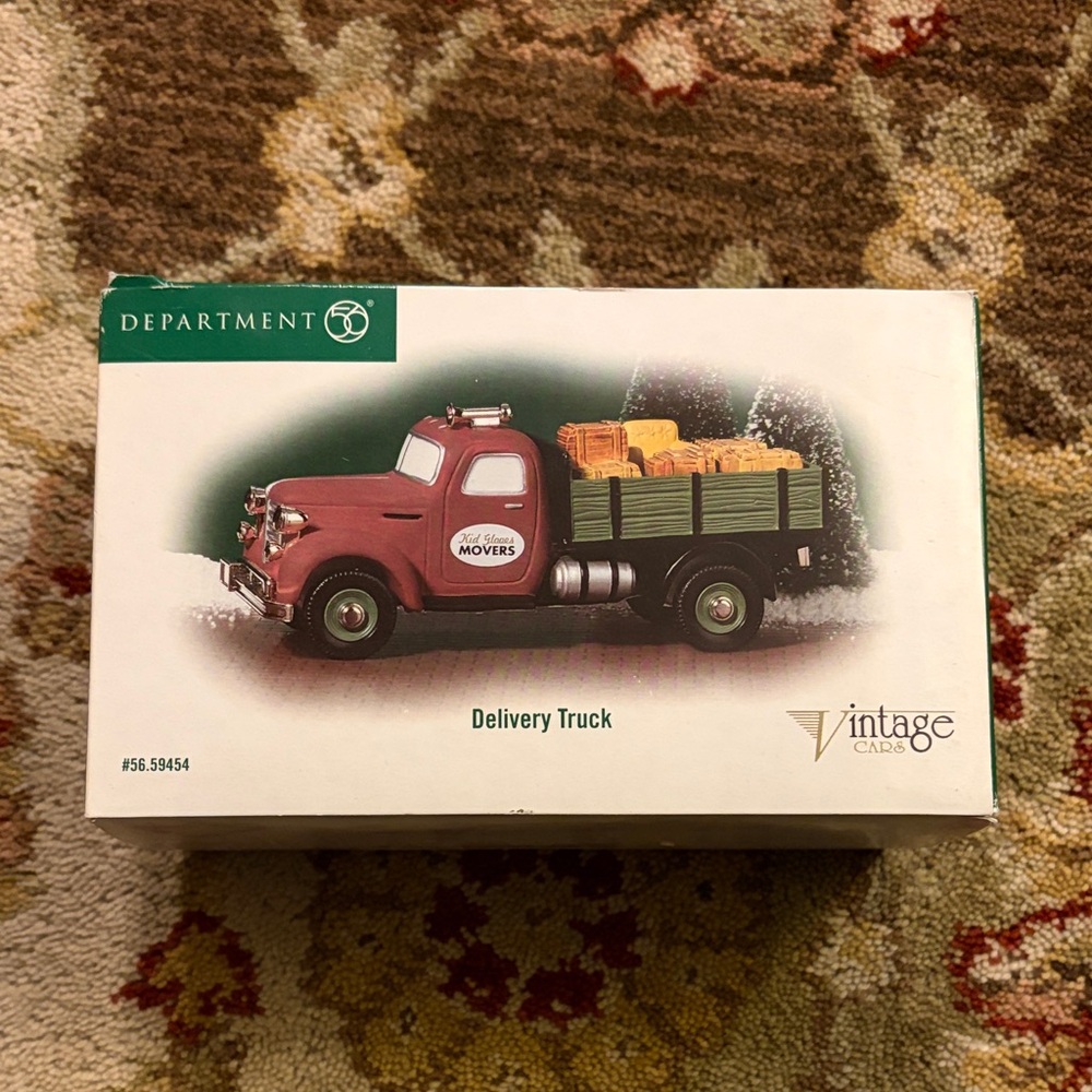 Department 56 Vintage Cars Delivery Truck